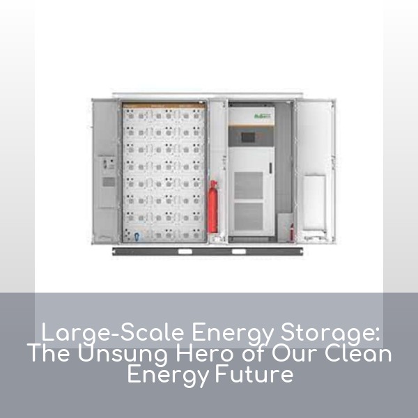 Large-Scale Energy Storage: The Unsung Hero of Our Clean Energy Future